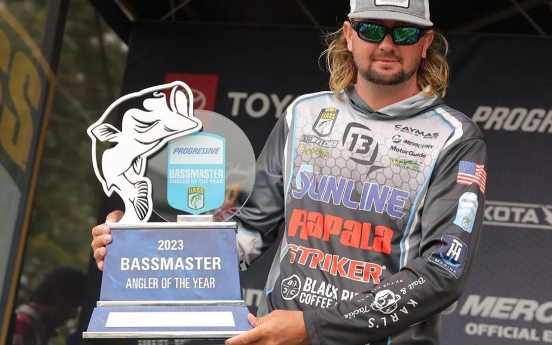 Kyle Welcher Bassmaster Angler of the Year 2023 Kyle Welcher Bassmaster Angler of the Year 2023