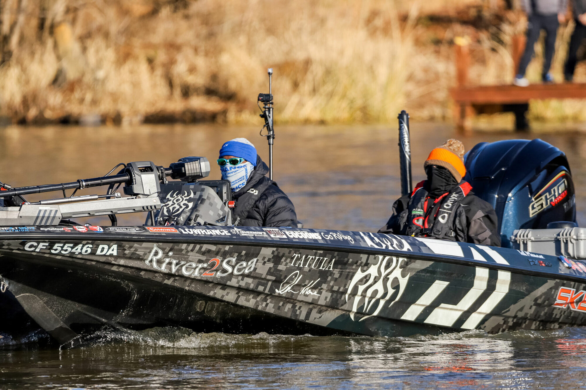 Ish Monroe Tournament Bass Boat