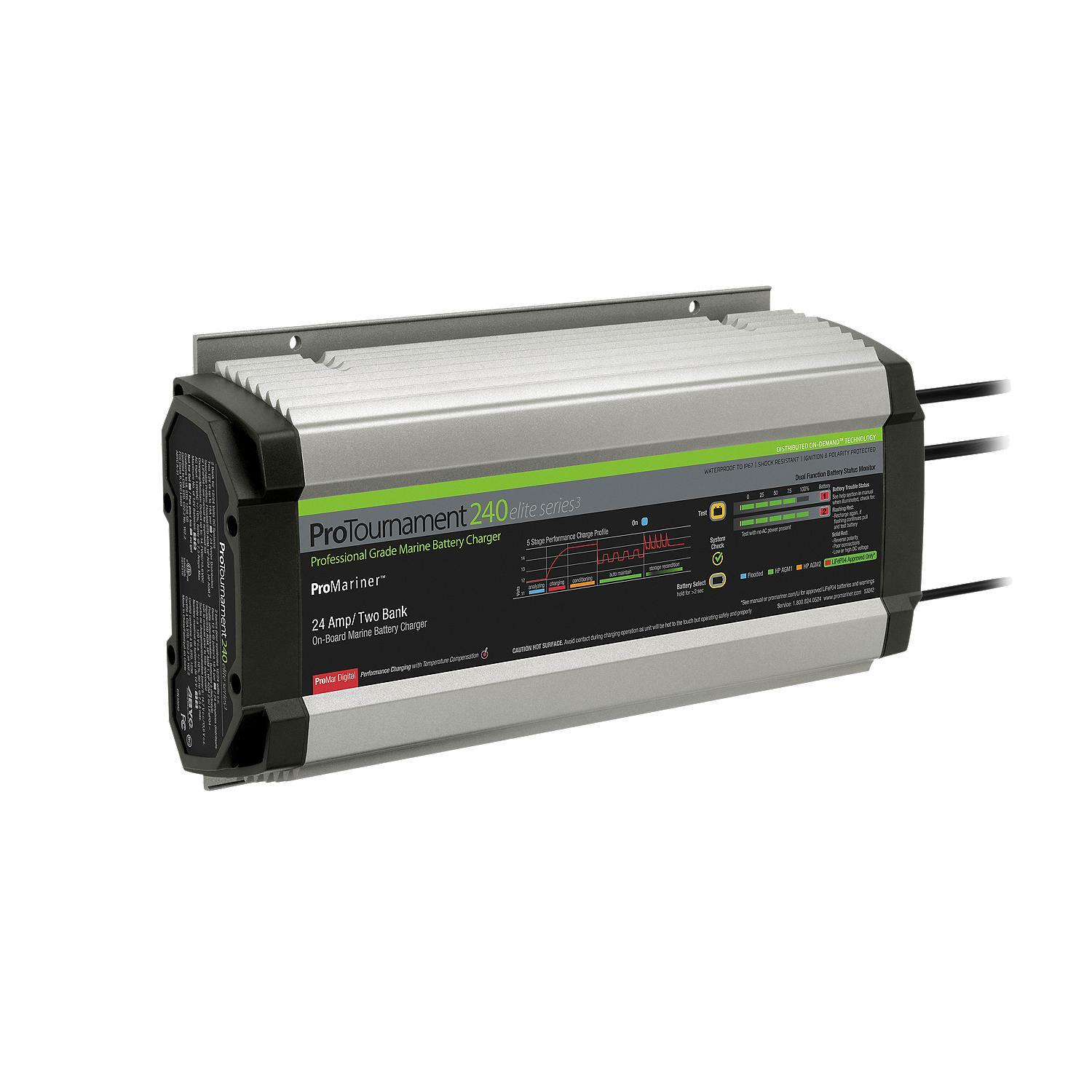 ProMariner ProTournament 240 LiFePO4 Battery Charger ProMariner ProTournament 240 LiFePO4 Battery Charger