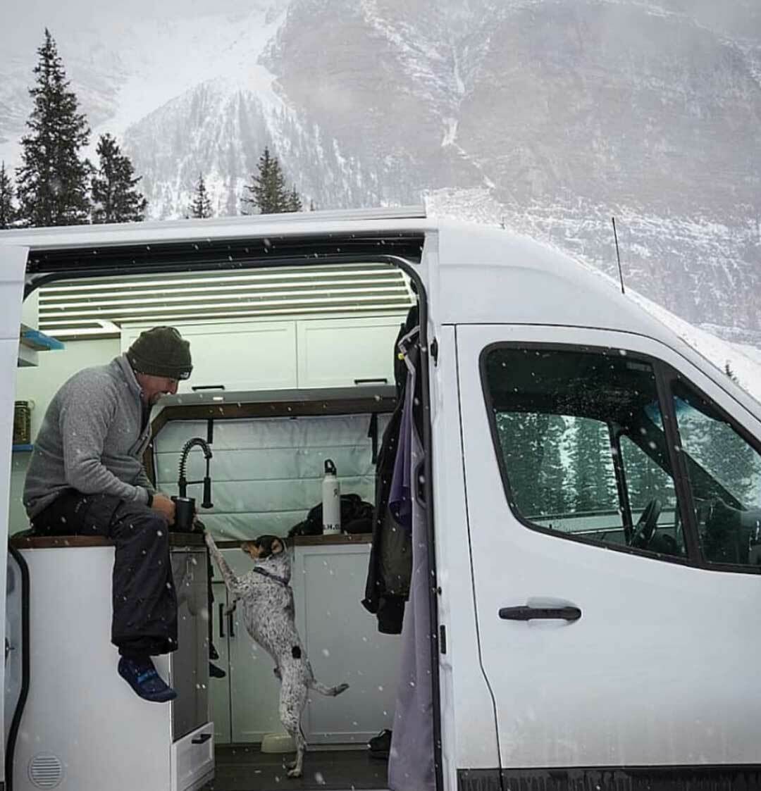 Cold weather batteries to power your camper van