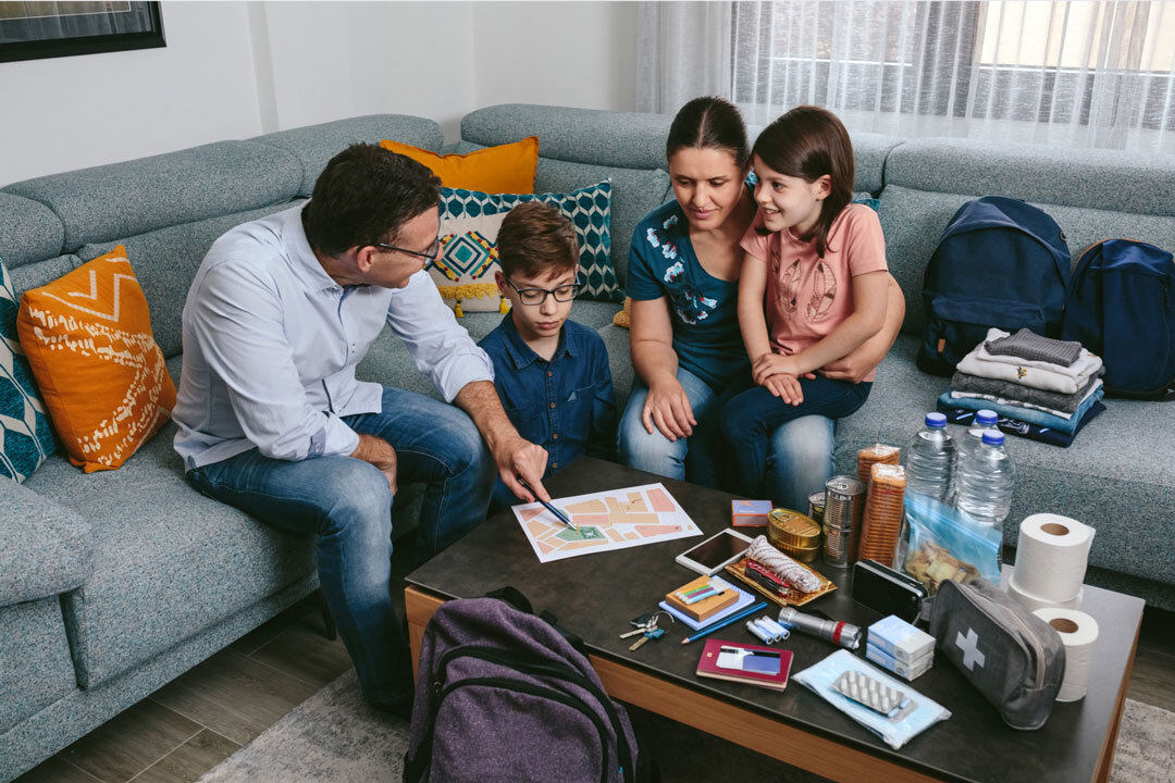 Make a personalized home emergency plan Make a personalized home emergency plan
