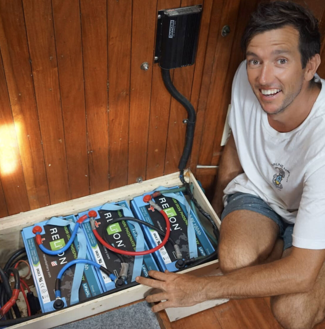 Sailing Nandji Lithium Battery Bank Sailing Nandji Lithium Battery Bank