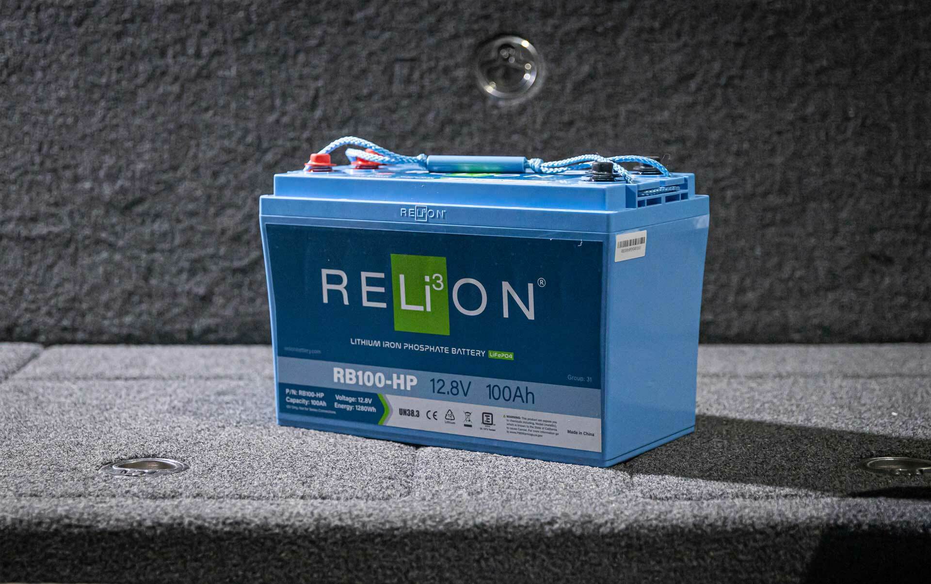 ReLion RB100-HP dual purpose lithium deep cycle battery