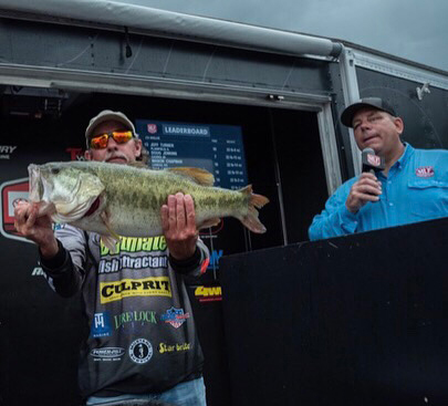 Jonathan Mickler Major League Fishing largest bass Jonathan Mickler Major League Fishing largest bass