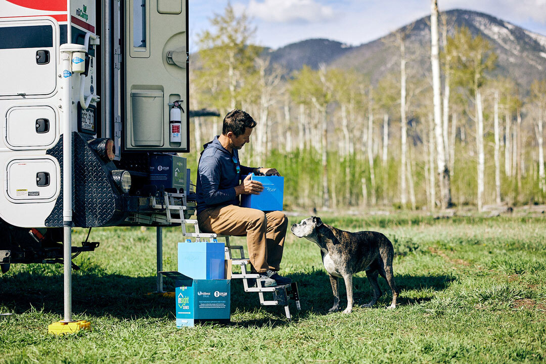 Truck Camper New Lithium Batteries Truck Camper New Lithium Batteries