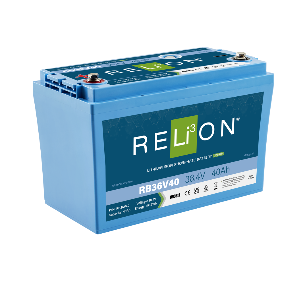 RB36V40 36V 40Ah Lithium Battery | RELiON